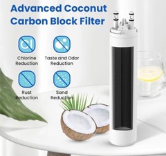 Haprait Refrigerator Water Filter HP005 Replacement for Frigidaire ULTRAWF Ice