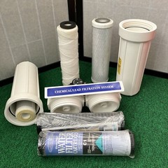 2-Stage Water Filters Under Sink 10″X2.5″ (filters) Kitchen Bar Filtration