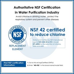 Waterdrop 4396508 Replacement for Whirlpool 4396510, EDR5RXD1, NLC240V, PNL240V,