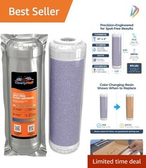 Car Wash Perfection: 2-Pack 10’x2′ Deionization Cartridges for Streak-Free Shine