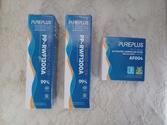 NEW~ PUREPLUS REFRIGERATOR 2 Ct~WATER FILTER & 3 Ct~CARBON AIR FILTERS RWF4700AC