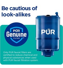 PUR Plus Vertical Faucet Mount Water Filtration System, Lead-Reducing Water Filt
