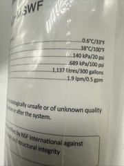 Waterdrop WD-F22 Replacement For GE MSWF Refrigerator Water Filter N + Sealed-i