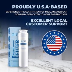 MSWF Refrigerator Water Filter Replacement – NSF Certified & Chlorine Reducing