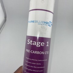 Pure Blue H2O Stage 1 Pre-Carbon CTO Replacement Filter New Sealed