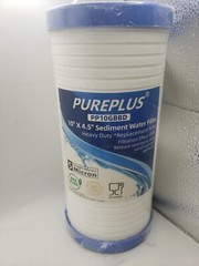 Whole House Water Filter 5 Micron 10 X 4.5 in Sediment Carbon Replacement 1piece
