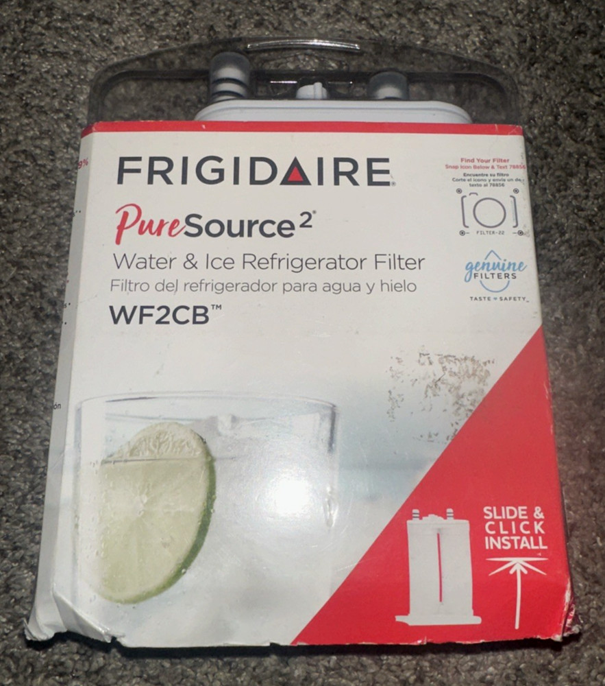 BRAND NEW SEALED! Frigidaire Pure Source 2 Water & Ice Refrigerator Filter WF2CB