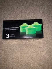 TURAPUR HYDROGEN WATER PITCHER FILTERS MASTRA COMPATIBLE 3 FILTERS PER PACK