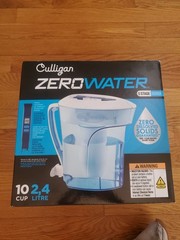 Culligan Zero Water 10 cup filtration pitcher, TDS tester and filter