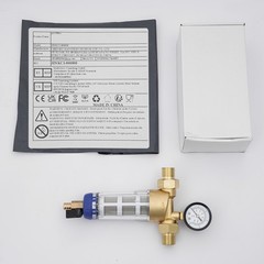 Purewater Whole House Water Pre-Filter System Reusable Spin Down Sediment Filter