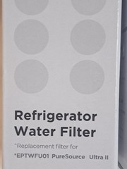 Novete RWF0F Refrigerator Water Filter 3 Pack EPTWFU01 PureSource Ultra II