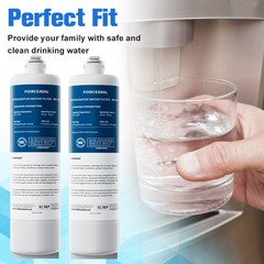 4/2X For Bosch Ultra Clarity Pro BORPLFTR50 Refrigerator Water Filter WFC100MF