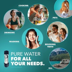 Under Sink Water Filter – 10K Gallon Life, Reduces Lead & Chlorine, NSF Certi…