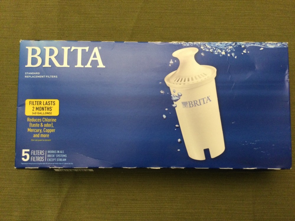 Brita Water Pitcher Filters 5 Pack Genuine OEM #0B03 Standard – New