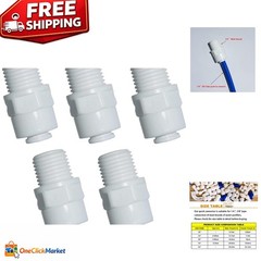 Quick Connect 1/4″ OD Tube Adapter – Essential for Water Purification Systems