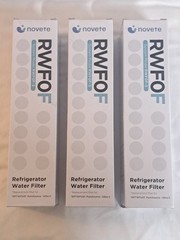 Novete RWF0F Refrigerator Water Filter 3 Pack EPTWFU01 PureSource Ultra II