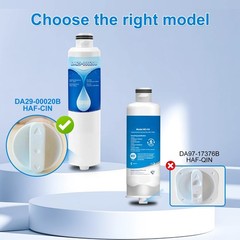 DA29-00020B HAF-CIN/EXP Refrigerator Water Filter Fit for Samsung, 4 Pack
