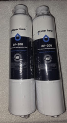 Glacier Fresh Water Filter GF-20B (2 Pack) NEW AND SEALED, Fast FREE SHIP!