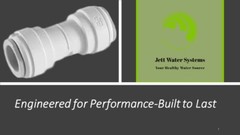 John Guest RO Straight Union Connector Water Fitting (3/8″ QC x 3/8″ QC)