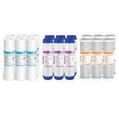3-Stage Reverse Osmosis Sediment GAC Carbon Block Water Filter 1/2/3-Year Sets