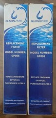 New Glacial Pure Replacement Water Filter Model GP004 New In Box 2 Pack