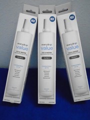 Everydrop Value Ice & Water Replacement Refrigerator Filter PWF-NL240V Lot of 3