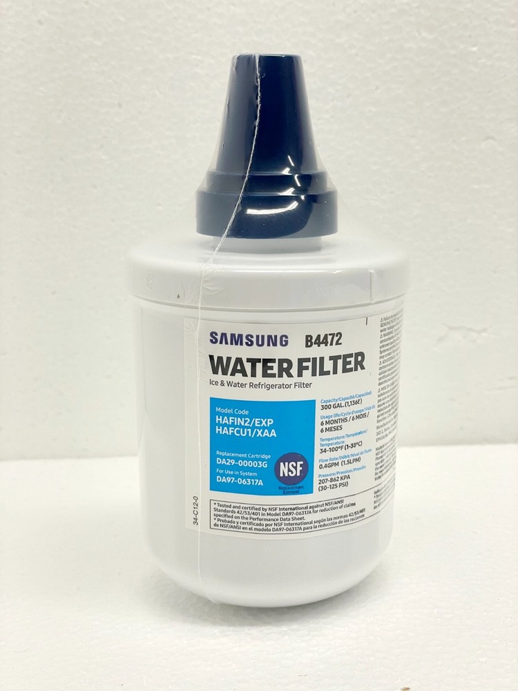 Samsung DA29-00003G / HAFIN2/EXP / HAFCU1/XAA Water Filter Genuine