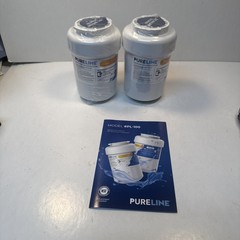 2 Pureline PL-100-S Refrigerator Water Filter Open Box; Factory Sealed Filters