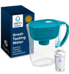 Brita Metro Water Filter Pitcher with SmartLight Change Indicator