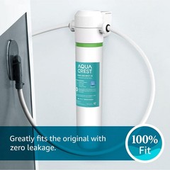 Under Sink Water Filter AQUA CREST for GE FQK1K FQK2J GXK185K GX1S50R Pack of 1