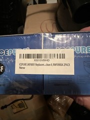 2 ICEPURE RWF0900A Fridge Water Filter and UKF8001 469006 EDR4RXD1 4396395 (SB)