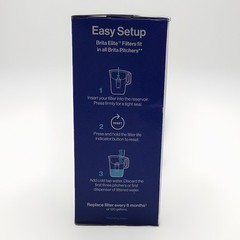 BRITA Longlast Replacement Filters Elite For Pitcher Dispensers 2 Filters