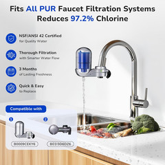 Fil-Fresh 2-Pack Water Filter Replacement for PUR, Pur® RF-9999® plus Faucet Wat