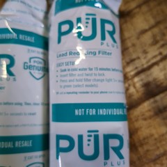 PUR PLUS Genuine Water Pitcher Replacement Filter 2 Pack New Sealed No Box