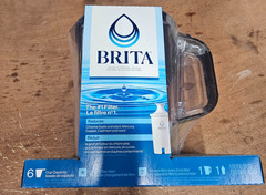 Brita Soho 5 Cup Pitcher With Filter BPA Free Water Filtration System NEW