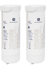 GE XWFE Refrigerator Water Filter, Genuine Replacement Filter, Certified to Red