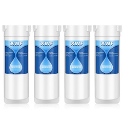 4 Pack GE XWF Replacement XWF GNE27 Appliances Refrigerator Water Filter