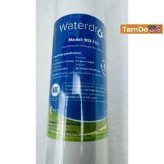Waterdrop WD-F02 Refrigerator Water Filter for Whirlpool 4396508 (Lot of 3) New