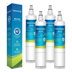 Waterdrop Water Filter Replacement for LG® LT600P®, KENMORE® 9990,4 PACK