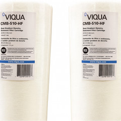 (2 Pack) VIQUA CMB-510-HF Sediment Filter 5-Micron for IHS12-D4/D4 (4.5″ x 10″)