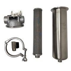 1» Interface Filter 1-40μm 10000L/h 304 SS Front Water Filtration System