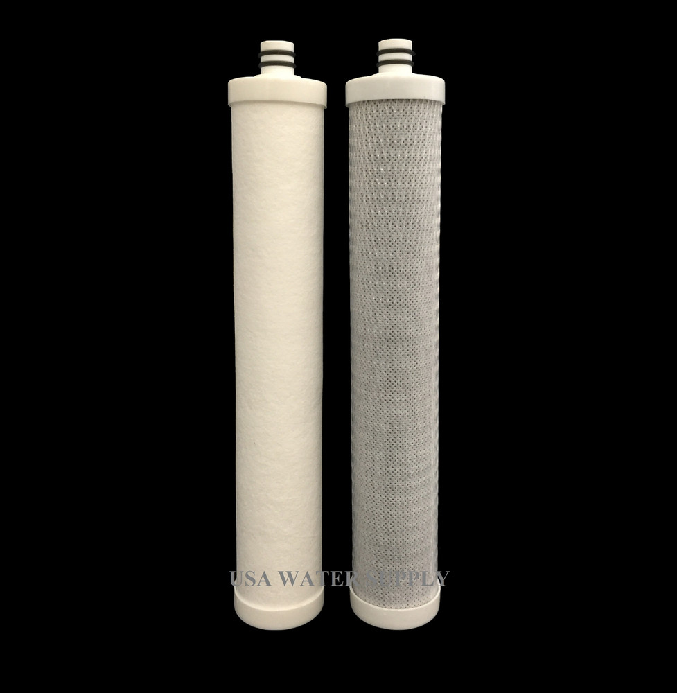 Replacement Water Filters Carbon/SED for Culligan AC-30 Reverse Osmosis (2PC)