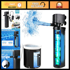 600GPH Cold Plunge Filter for Small Pools & Hot Tubs – 1000 Gal Capacity, Water