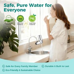 FR-200 Faucet Filter Replacement 2-PCS Brita FF-100 Tap Water System 4-Month US