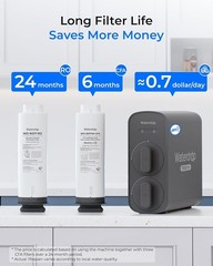 [ Dual Flow ] Waterdrop G5P700A-Pro Alkaline Mineral pH+ Reverse Osmosis System