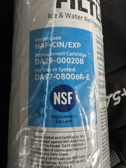 Samsung Refrigerator Water Filter, DA29-00020B, DA97-08006A-E Open Box