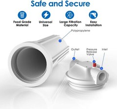 10 Inch Whole House Water Filter Housing System 10″ x2.5″ PP Sediment Cartridge