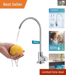 Lead-Free Kitchen Faucet with 360° Swivel – Perfect for Bar Sinks & Filtration