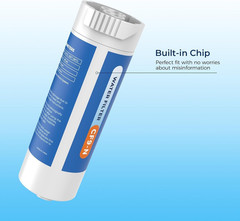 Water Filter Compatible with XWFE (Built-In CHIP), Replacement for GE XWFE, XWF
