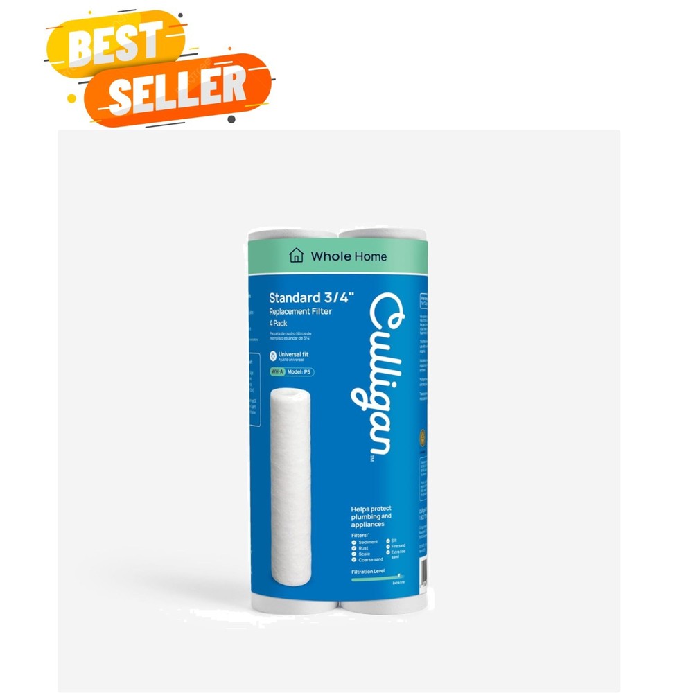 Value 4-Pack P5 Water Filter System – Extends Appliance Lifespan, 8,000 Gallons